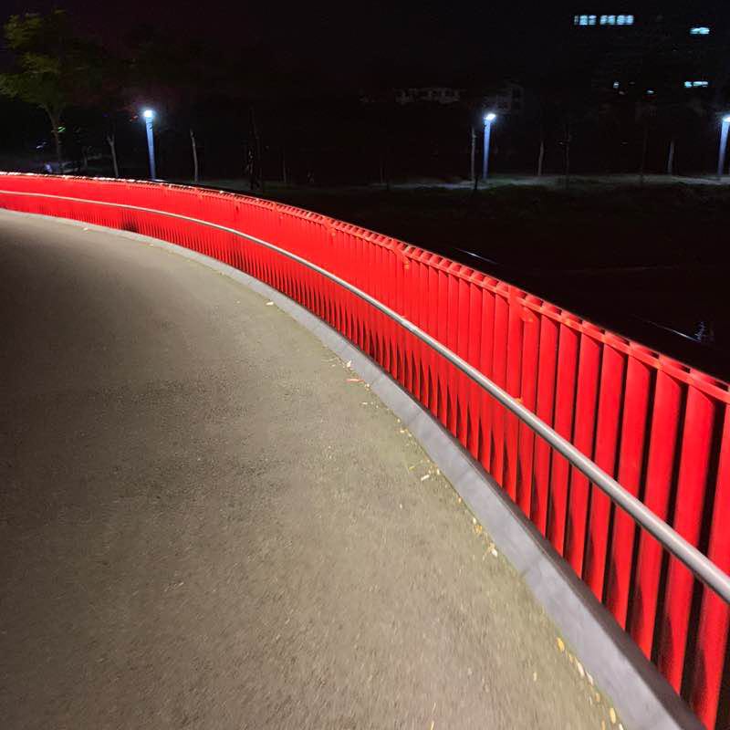 Ecological runway walking route map in Jinhua