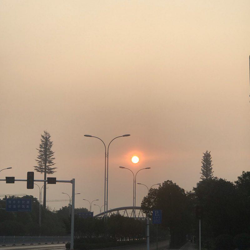 Residential surround walking route map in Xiang Yang Shi