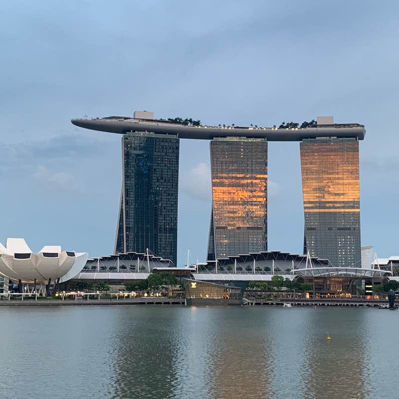 新加坡标志性酒店环尧跑