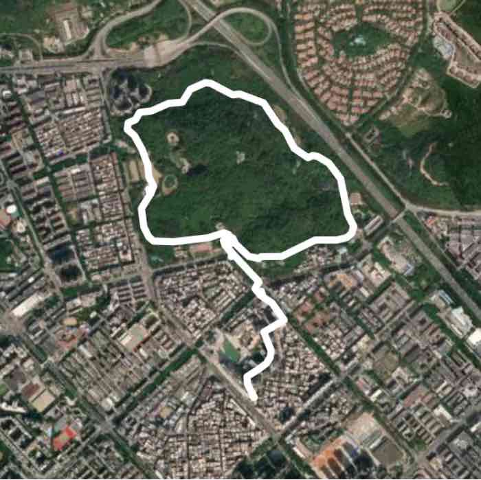 Baoan Park Hike Bao'an District, Shenzhen, China Pacer