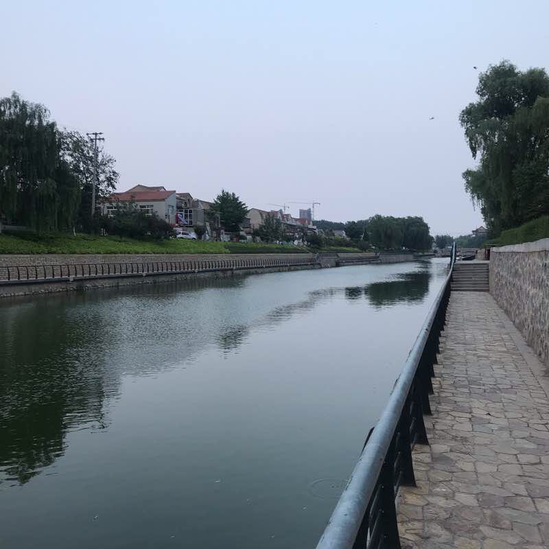 Tanghe Park walking route map in An Yang Shi