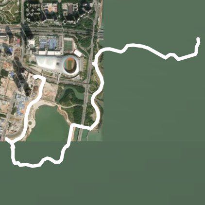 Shenzhen Bay Park walking route map in Shenzhen