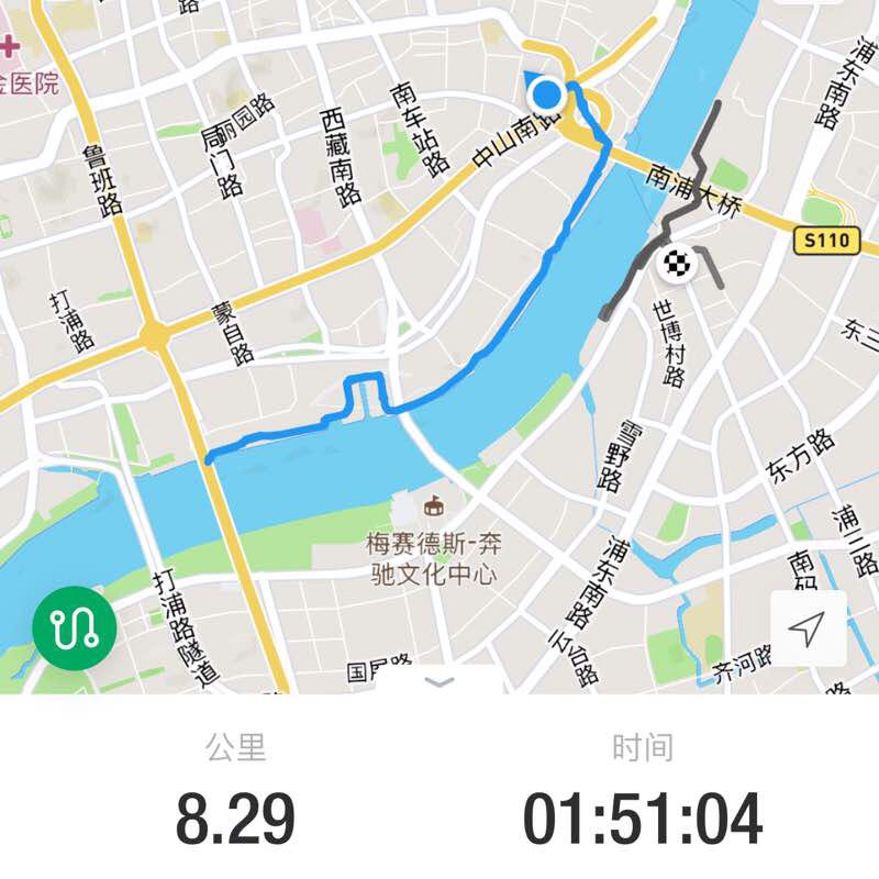 黄埔滨江 沿江塑料跑道