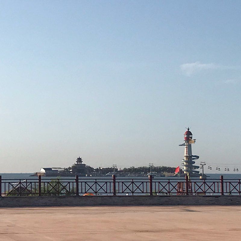 Nandaihe Binhai Avenue walking route map in Qin Huang Dao Shi