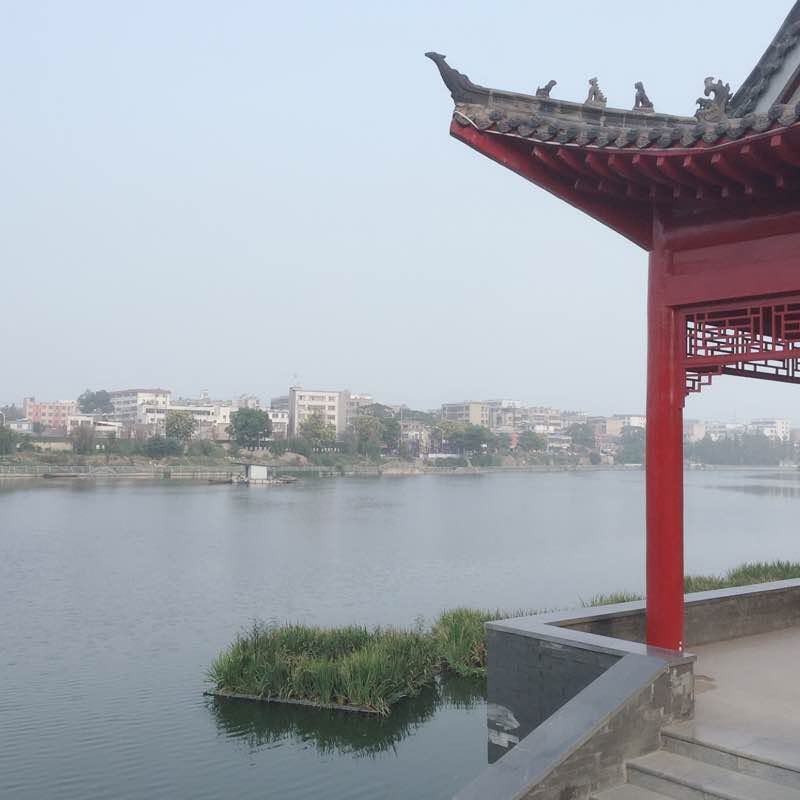 Surabaya walking route map in Xiang Yang Shi