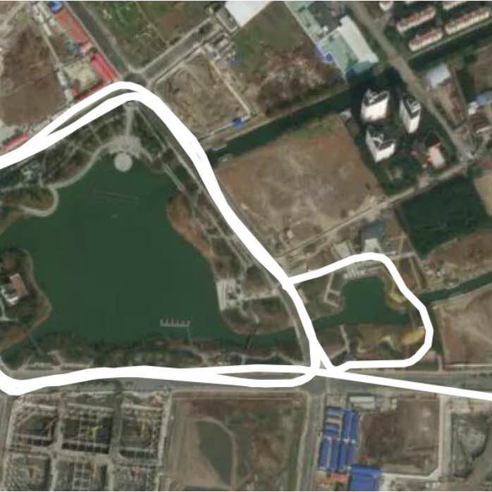 银翔湖公园有氧锻炼