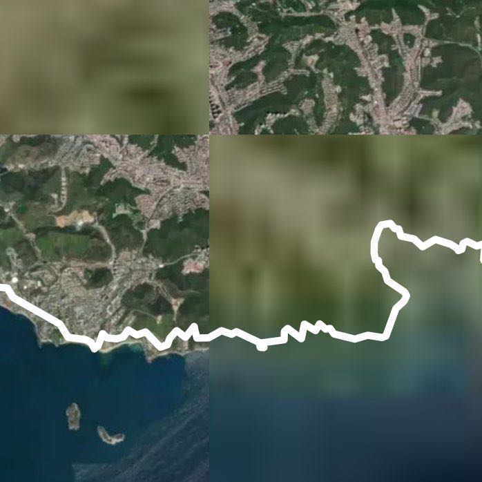 大连滨海路步行栈道