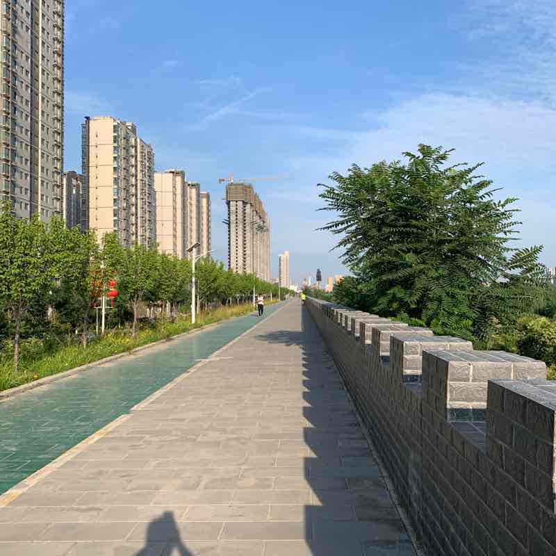 Bao Tijia Homeland Beach Park walking route map in Baoji