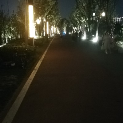 秦淮河天元桥至彩红桥沿河键身绿道