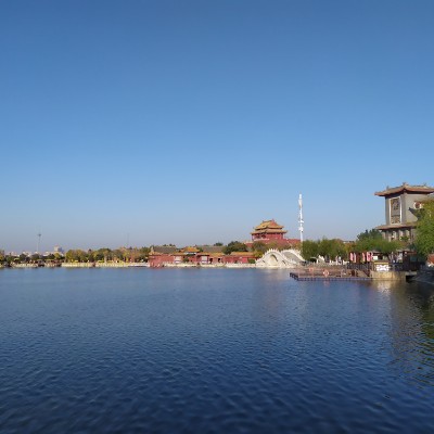 Huanlongting Lake Morning Run Line walking route map in Kai Feng Shi