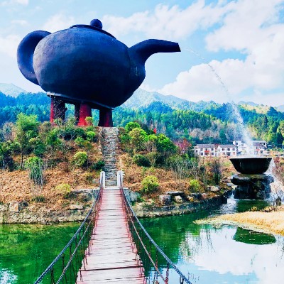 Strip park walking route map in Chifeng