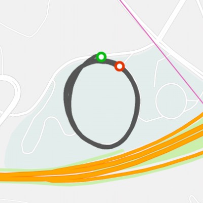 Back body walking route map in Chongqing