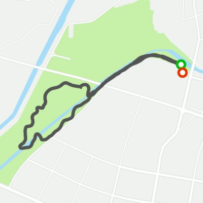 Park walking route map in Chu Zhou Shi