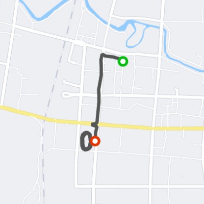 铁一小→体育馆(操场11圈)7公里。迎春风慢跑，适宜跑步。
