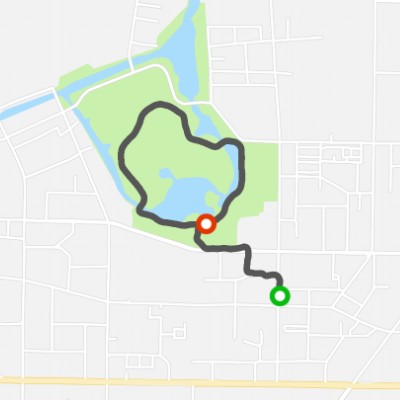 还乡河公园晨练