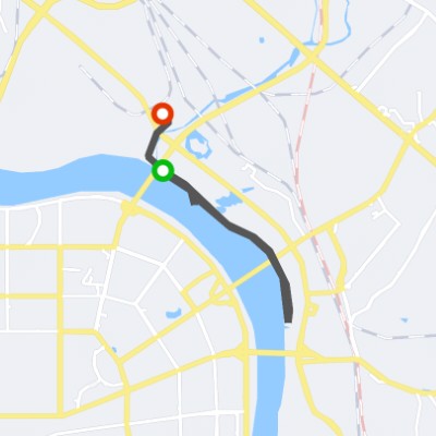 河东五桥到四桥