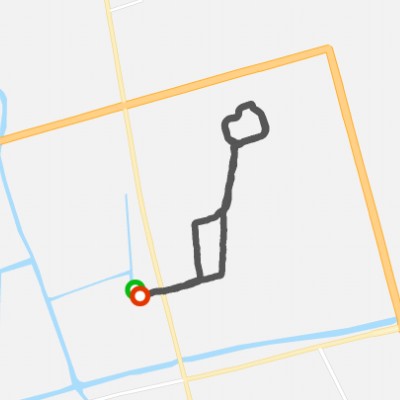Longhe Bay to the Sunshine Five Seasons walking route map in Tai Zhou Shi
