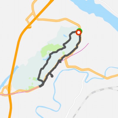 Traveling Southwest University walking route map in Chongqing