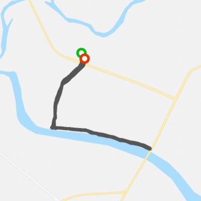 Brilliant River Morning Refueling Come on! walking route map in A Le Tai Di Qu