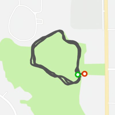 Xiaoxiang Park walking route map in Yong Zhou Shi