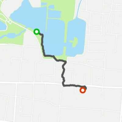 Park walking route map in Kai Feng Shi