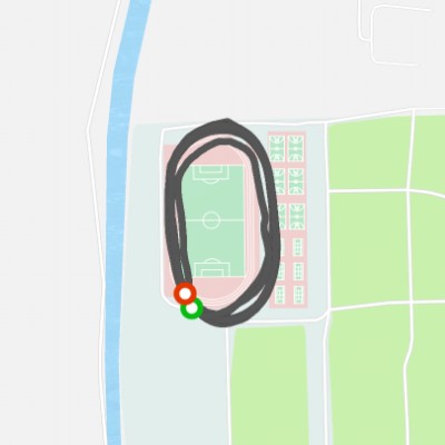 West District Playground walking route map in Lanzhou