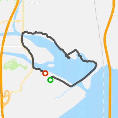 跑完南岸跑北岸，跑完北岸回南岸