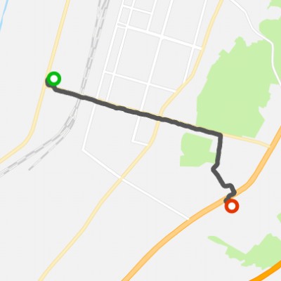 Stroll walking route map in Tie Ling Shi
