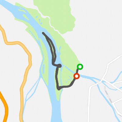 都江堰离堆公园线路。线路会经过著名廊桥_南桥，然后顺江而上到达都江堰水利工程鱼嘴，折返至南挢