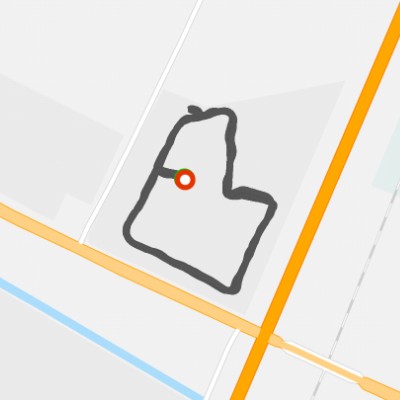 Gunwang House walking route map in Lian Yun Gang Shi