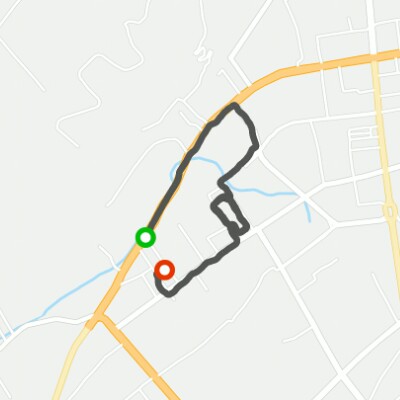 North entrance walking route map in Lin Xia Hui Zu Zi Zhi Zhou