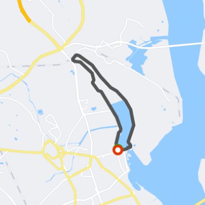 滨湖湿地公园一圈