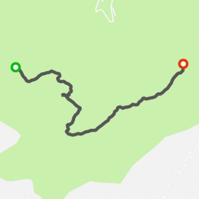 Wugong Mountain walking route map in Ping Xiang Shi