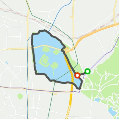 玄武湖环湖大循环