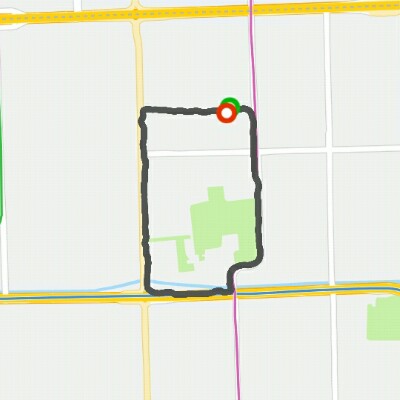 和单里青年沟至地坛外围行走路线