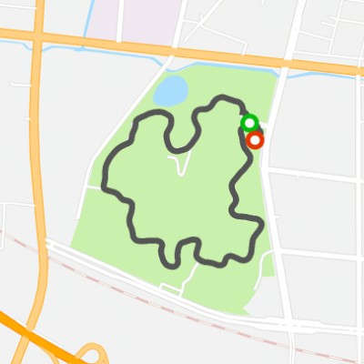 Yanshan walking route map in Changzhou