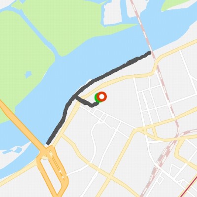 （网红桥—公路大桥—家）一圈距离