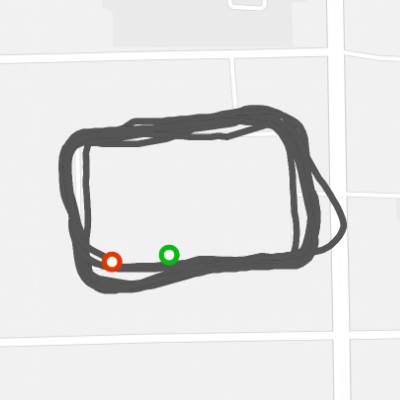 Experimental Bureau eight laps walking route map in Ba Yan Nao Er Shi