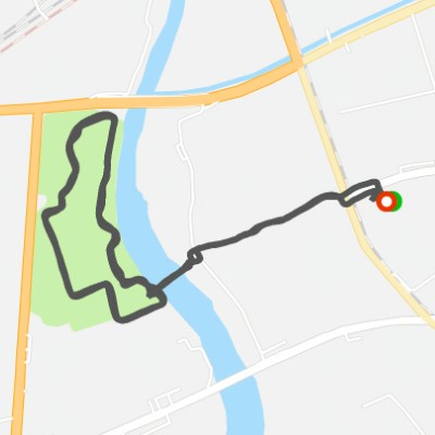 Botanical garden walking route map in Qin Huang Dao Shi