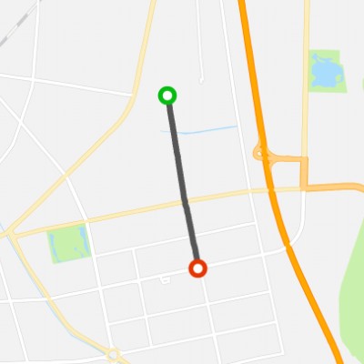 东盐河路慢跑道路