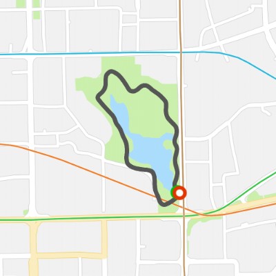 荔枝公园大圈（2公里）