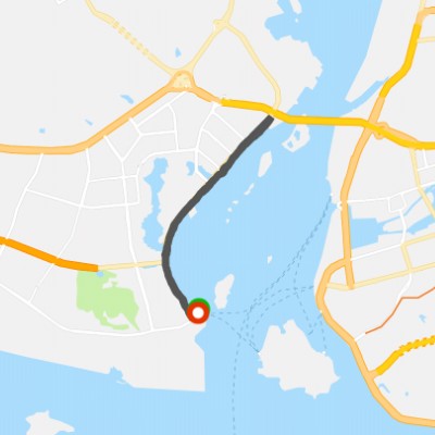 厦门海沧大道半程马拉松赛道体验