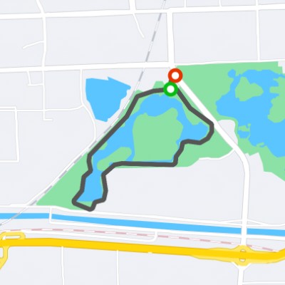 龙潭中湖公园·外圈环线！