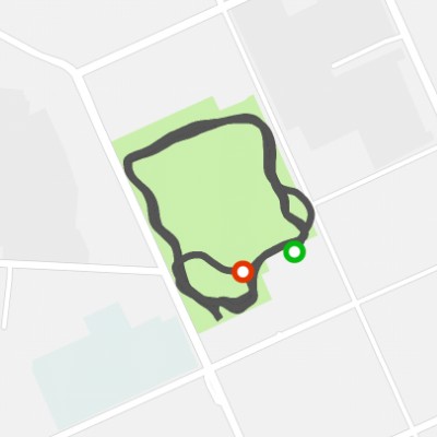 Forest Park walking route map in Jia Yu Guan Shi