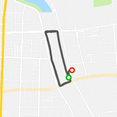 第28次，跑遍每一个小街道
