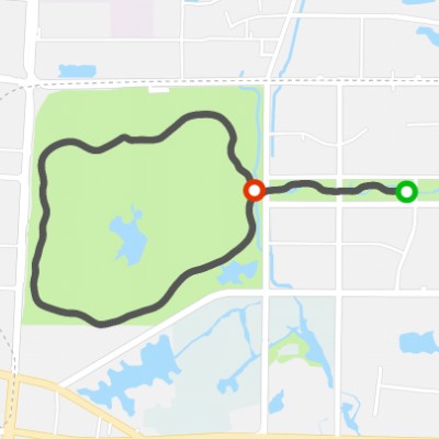 Shenshan Park walking route map in Wu Hu Shi