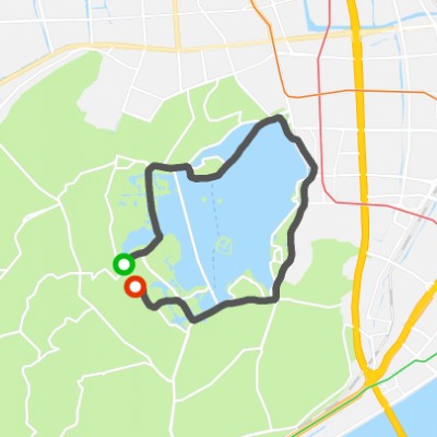西湖环湖一周