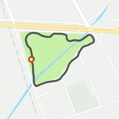 People's Square Health Walk walking route map in Ji Lin Shi