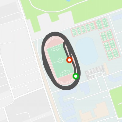 Inner university walking route map in Hu He Hao Te Shi