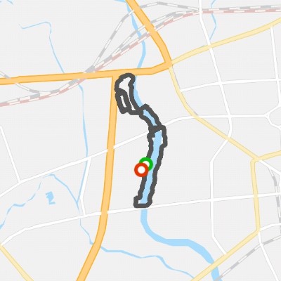 Qinhuang Botanical Garden - Tanghe Rainbow Bridge - Tanghe Bridge - Tanghe Park - Qinhuangdao Chinese Medicine Hospital - Forestry Bureau - Chengxiang Real Estate walking route map in Qin Huang Dao Shi